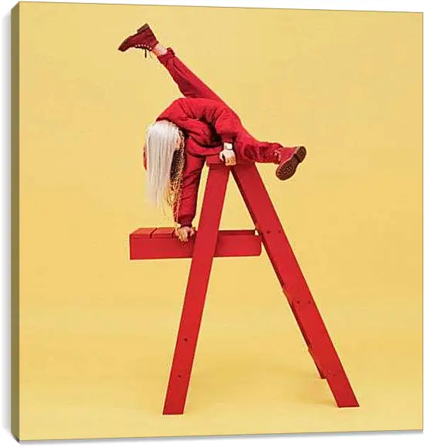 Постер на подрамнике - Билли Айлиш