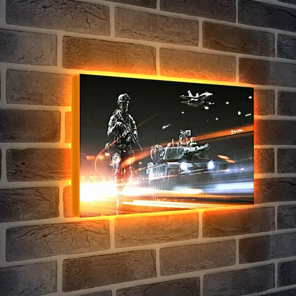 Лайтбокс световая панель - Battlefield 3