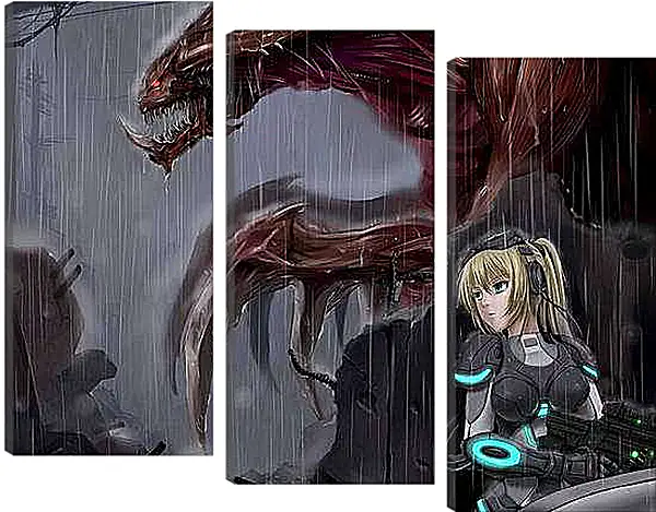 Модульная картина - Starcraft