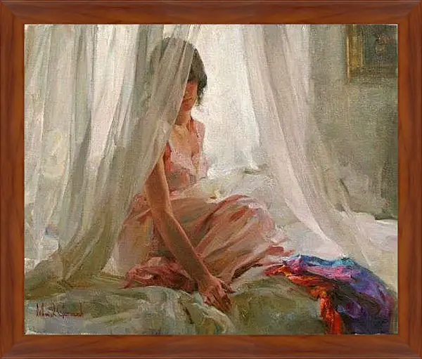 Картина в раме - Утро