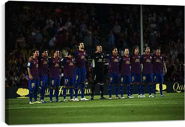 Постер на подрамнике - ФК Барселона. FC Barcelona