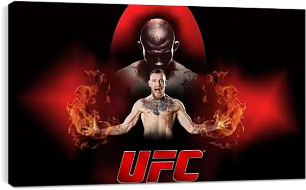 Постер на подрамнике - UFC. Конор МакГрегор