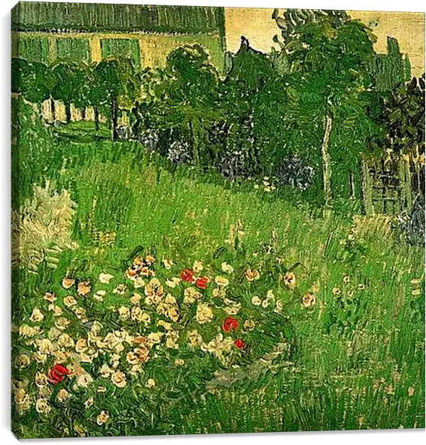 Постер на подрамнике - Daubigny s Garden. Винсент Ван Гог