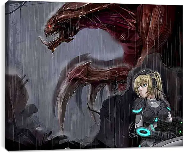 Постер на подрамнике - Starcraft