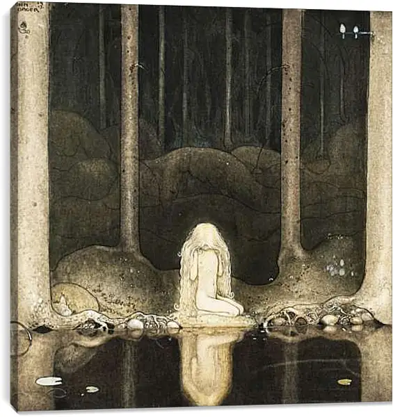 Постер на подрамнике - Princess Tuvstarr. Принцесса Тувстарр. Йон Бауэр