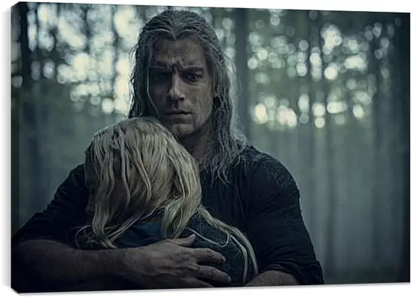 Постер на подрамнике - Ведьмак. The Witcher