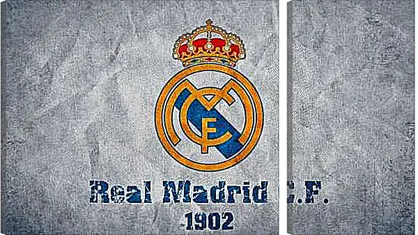 Модульная картина - Эмблема Реал Мадрид. Real Madrid.