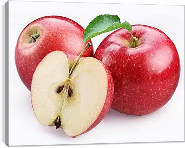 Постер на подрамнике - Яблоки. Сочные Яблоки.