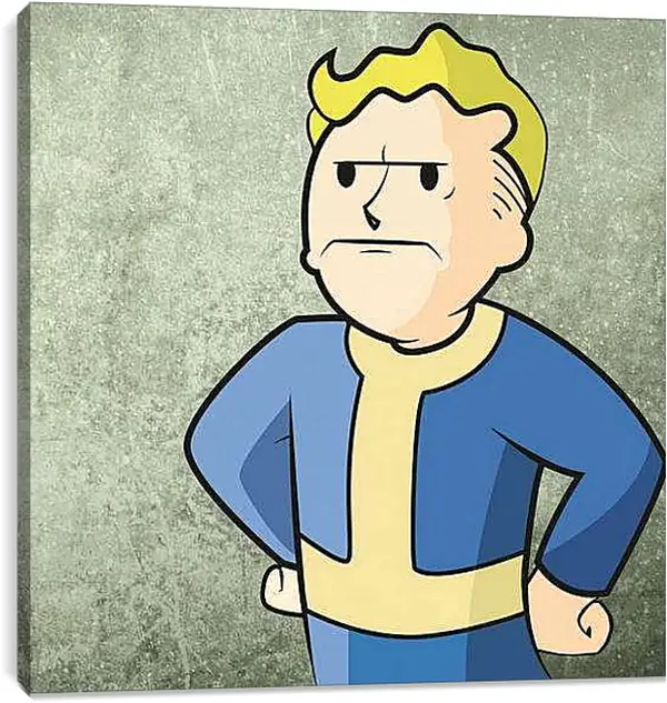 Постер на подрамнике - Fallout