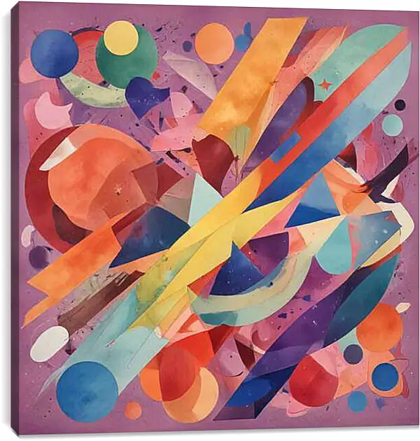 Постер на подрамнике - Абстракция 3