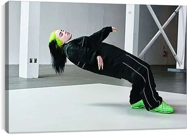 Постер на подрамнике - Билли Айлиш