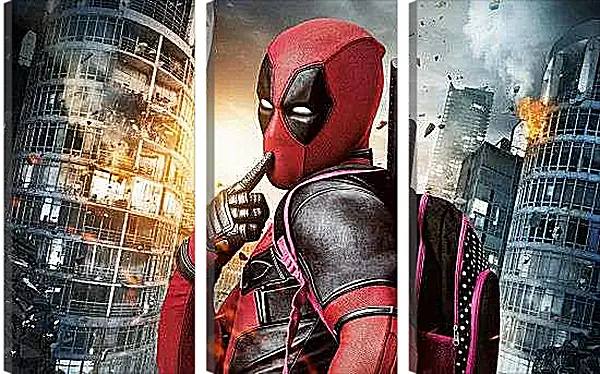 Модульная картина - Deadpool