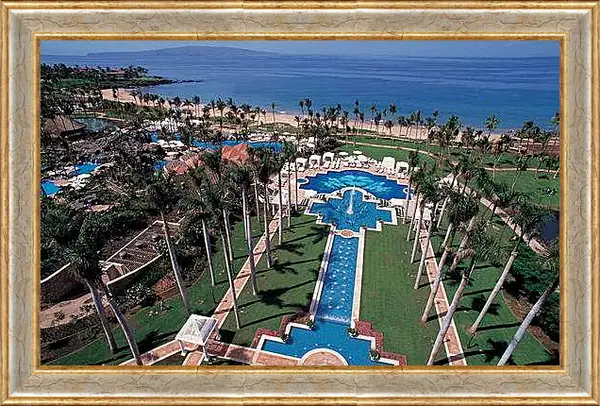 Картина в раме - Лето