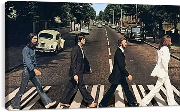 Постер на подрамнике - The Beatles - Битлз