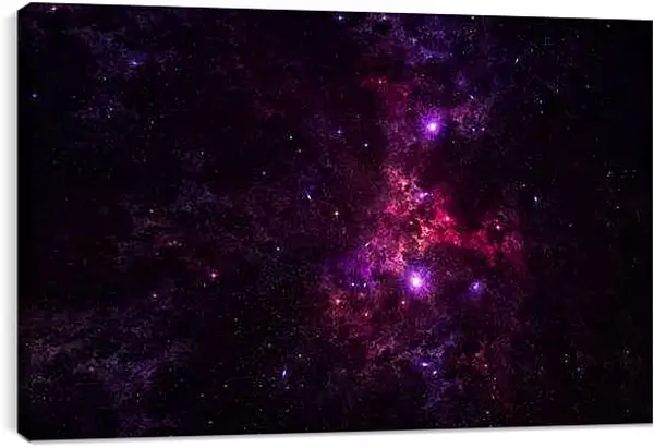 Постер на подрамнике - Космос