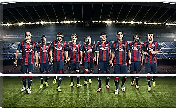 Модульная картина - ФК Барселона. FC Barcelona