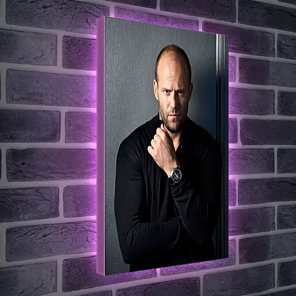 Лайтбокс световая панель - Джейсон Стэтхэм. Jason Statham