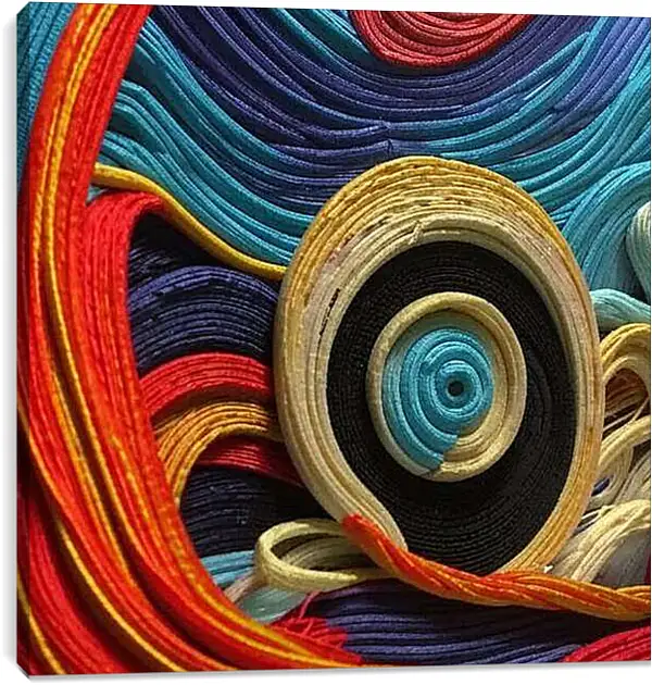 Постер на подрамнике - Стринг-Арт