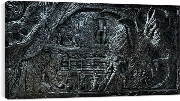 Постер на подрамнике - The Elder Scrolls V: Skyrim
