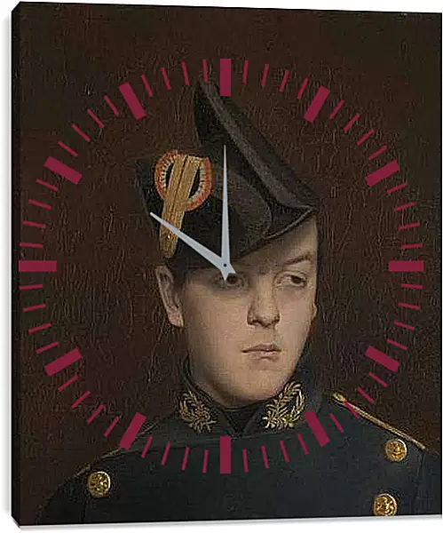 Часы картина - Portrait of Armand Gerome. Жан-Леон Жером