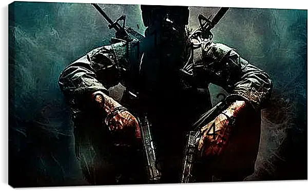 Часы картина - Call Of Duty: Black Ops