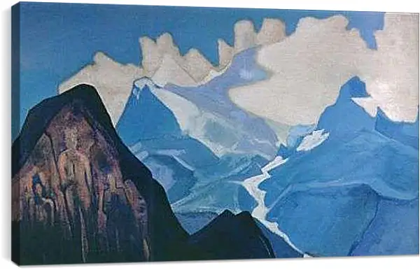 Постер на подрамнике - Майтрейя. Рерих Николай