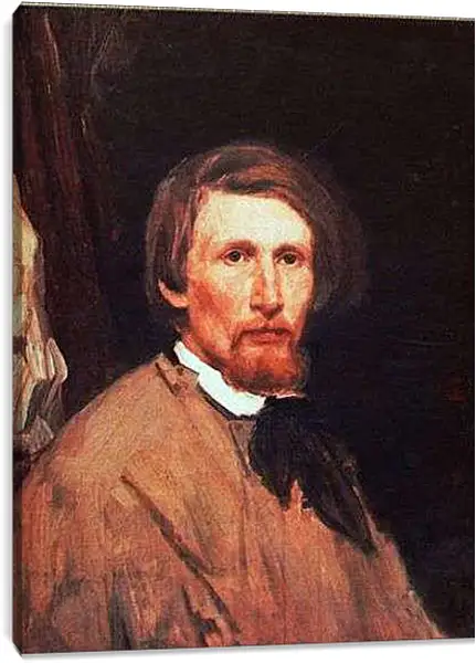 Постер на подрамнике - Автопортрет. Виктор Васнецов