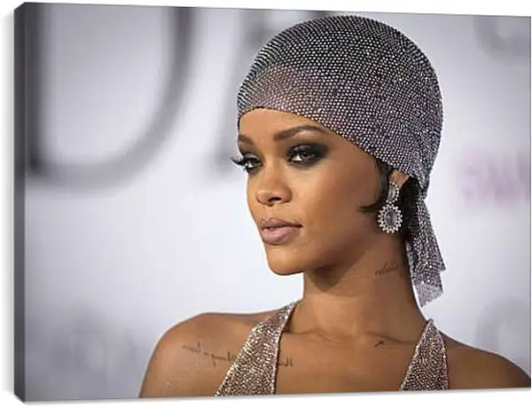 Постер на подрамнике - Рианна. Rihanna