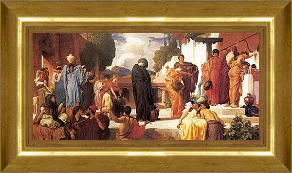 Картина в раме - Captive Andromache. Андромаха. Барон Фредерик Лейтон