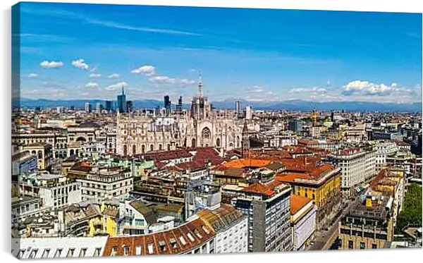 Постер на подрамнике - Милан