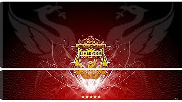 Модульная картина - Эмблема Ливерпуль. Liverpool.
