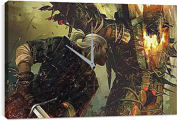 Часы картина - The Witcher 2: Assassins Of Kings