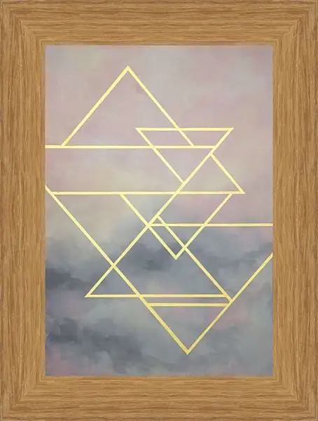 Картина в раме - Abstraction geometry. Mari Dein