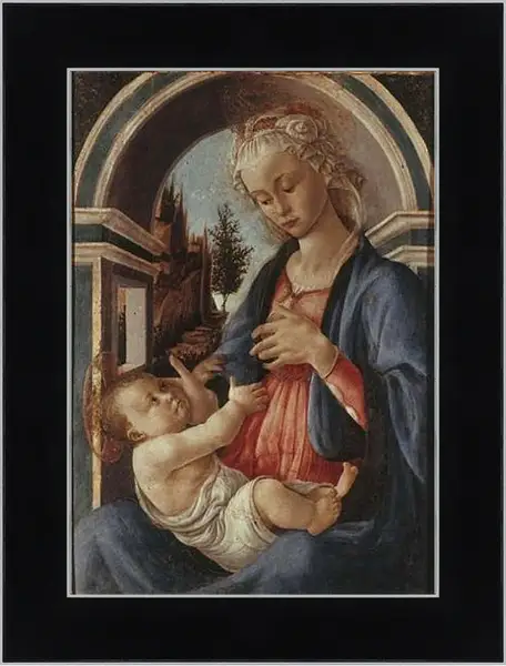 Картина в раме - Madonna (3) Сандро Боттичелли