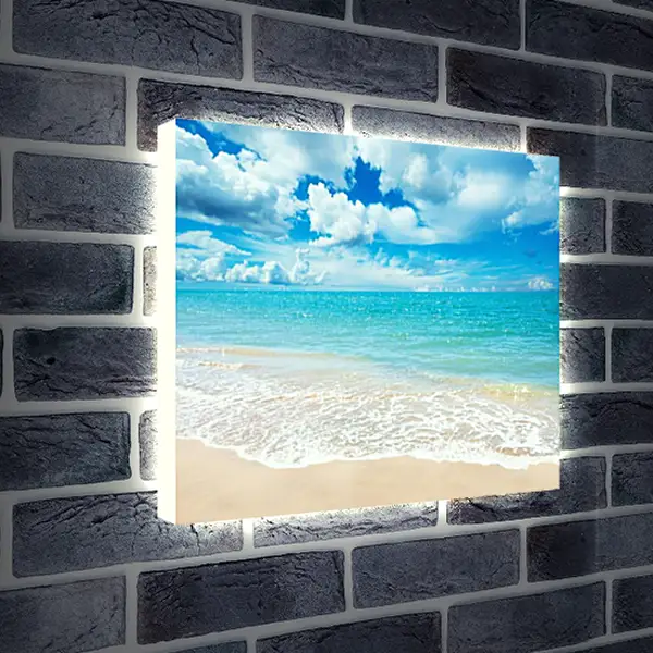 Лайтбокс световая панель - Море