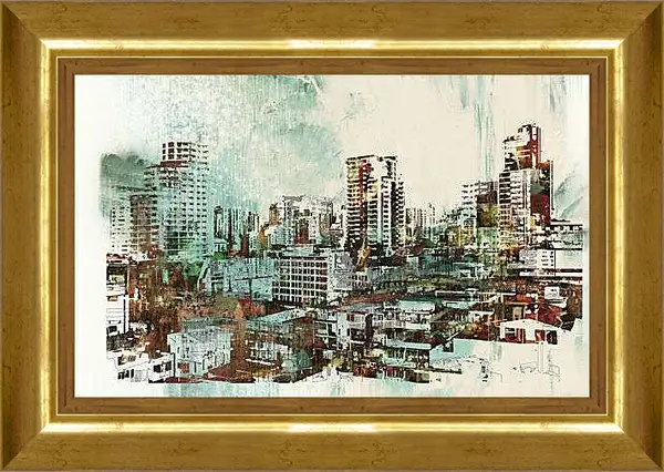 Картина в раме - ART Город