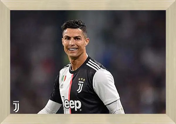 Картина в раме - Криштиану Роналду. Juventus.