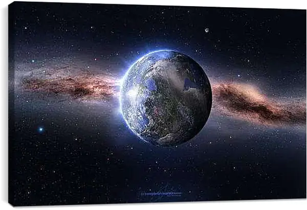 Постер на подрамнике - Космос