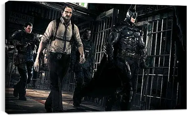 Постер на подрамнике - Batman: Arkham Knight