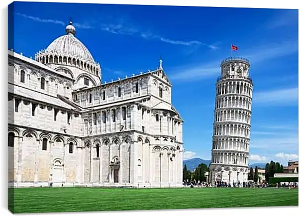 Постер на подрамнике - Пизанская башня 4. Италия