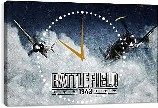 Часы картина - Battlefield 1943