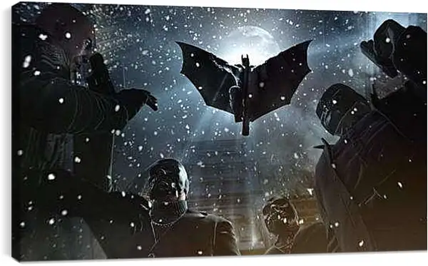 Постер на подрамнике - Batman: Arkham Origins