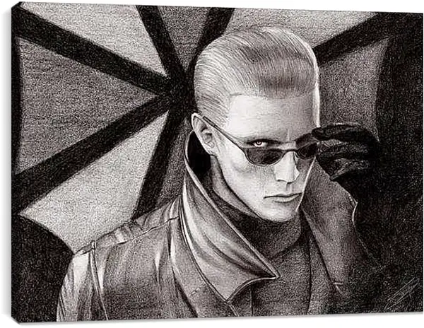 Постер на подрамнике - Resident Evil