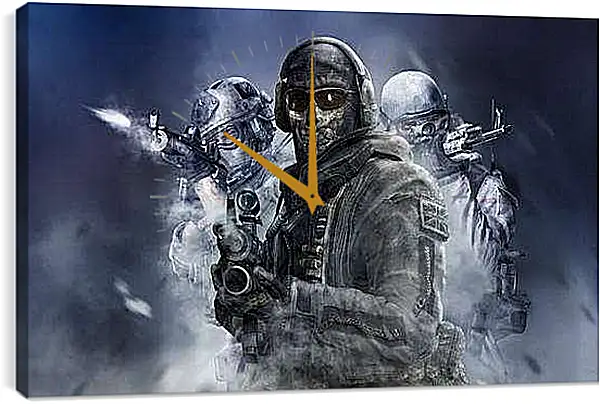 Часы картина - Call Of Duty