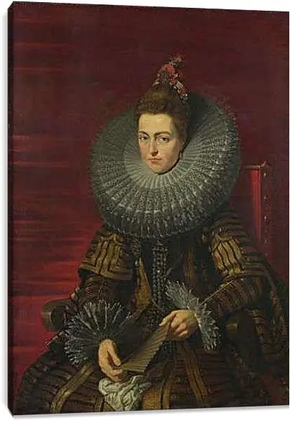 Постер на подрамнике - Portrait of the Infanta Isabella. Питер Пауль Рубенс