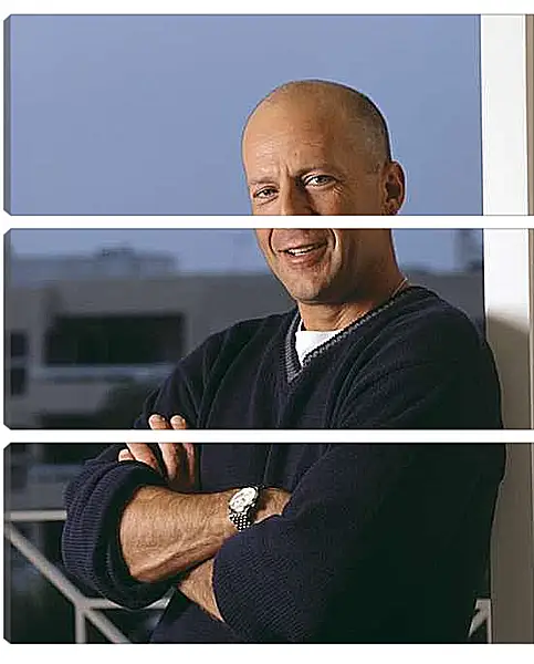 Модульная картина - Брюс Уиллис. Bruce Willis