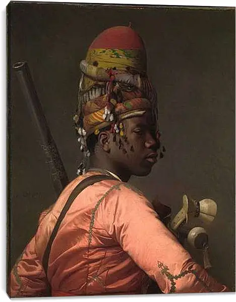 Постер на подрамнике - Bashi-Bazouk-2 - Баши-базук-2. Жан-Леон Жером