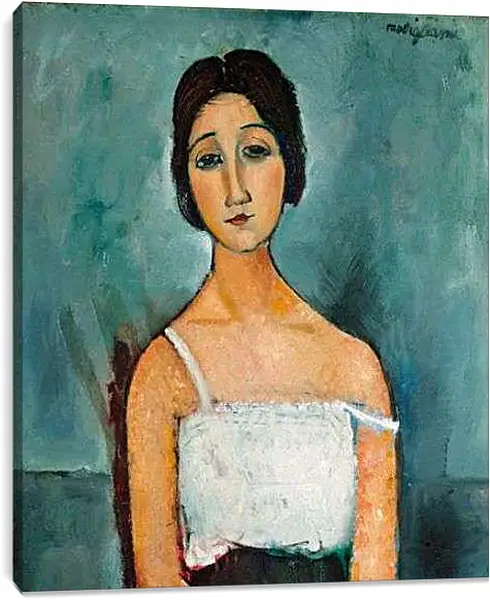 Постер на подрамнике - Christina. Кристина. Амедео Модильяни