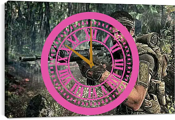 Часы картина - Call Of Duty
