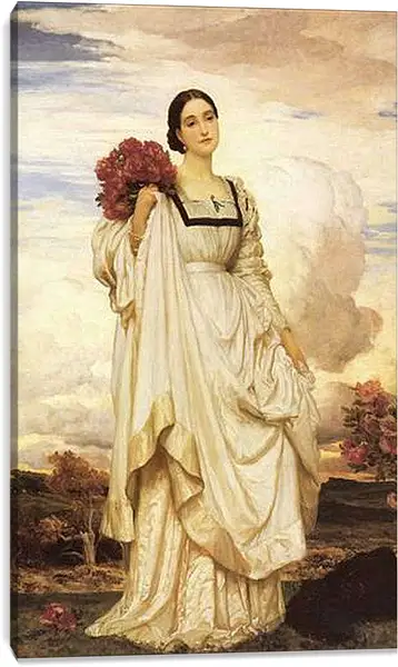 Постер на подрамнике - The Countess Brownlow. Графиня Браунлоу. Барон Фредерик Лейтон